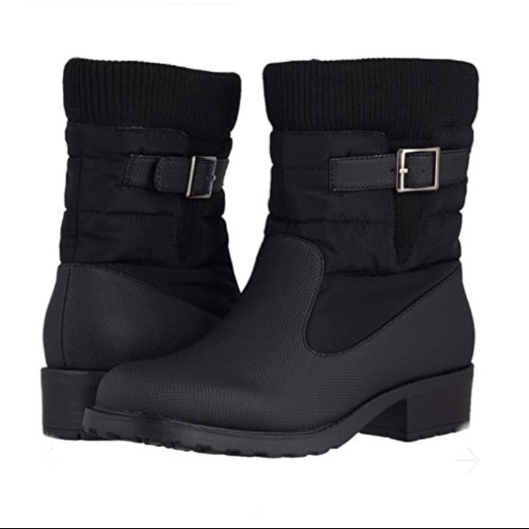 NWOT Trotters Berry Mid (Black) Women's Cold Weather Boots size 9 - Picture 1 of 12